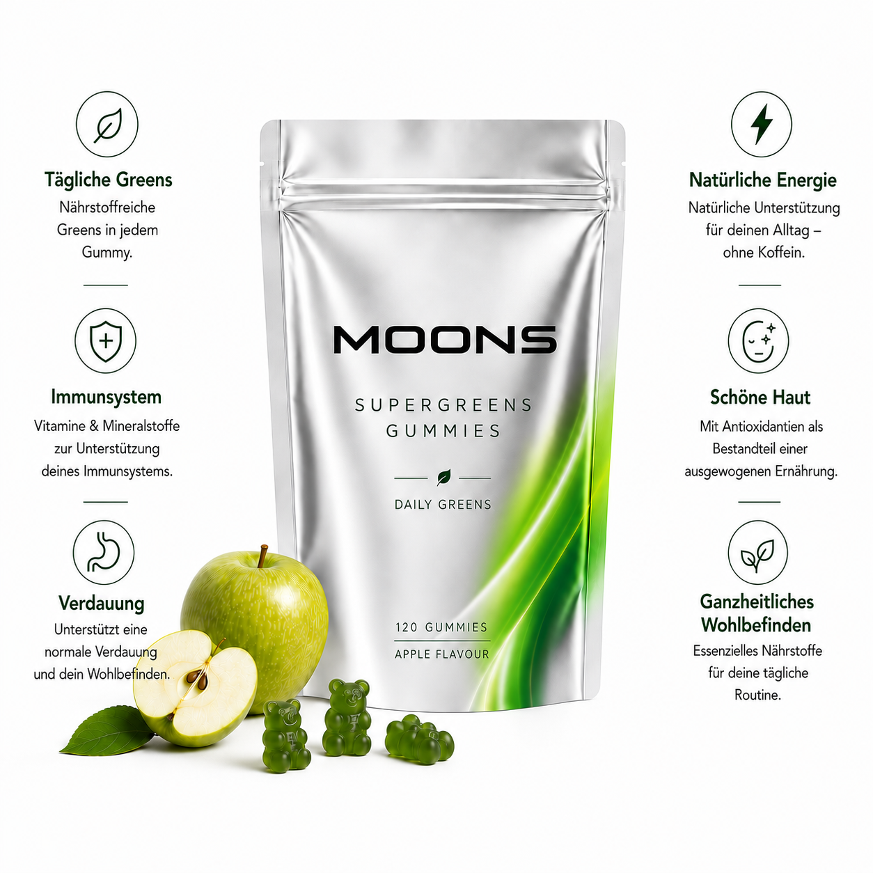 MOONS Supergreen Gummies