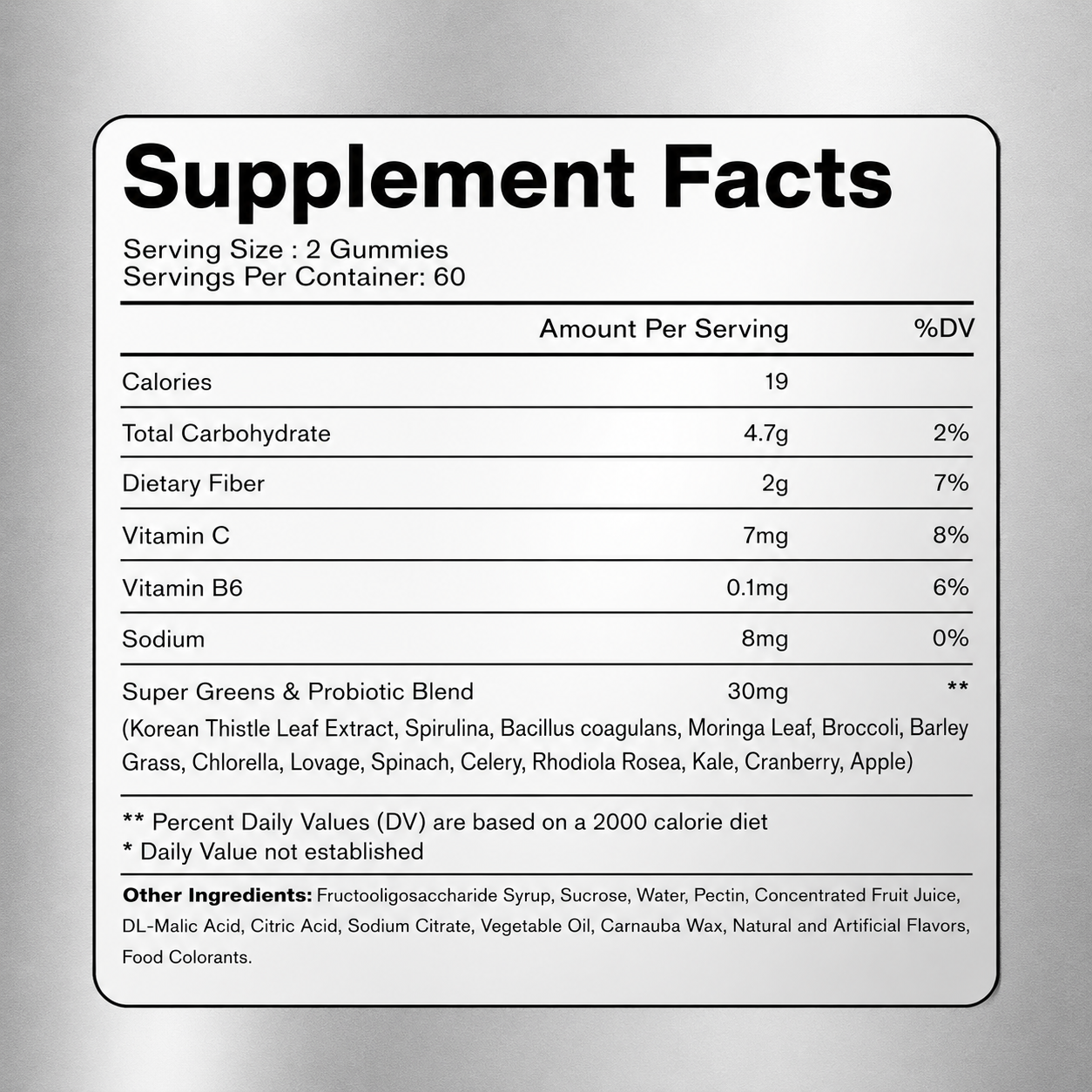 MOONS Supergreen Gummies